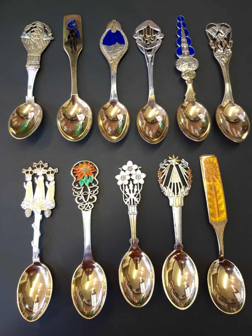 Collectable Danish Christmas Spoons