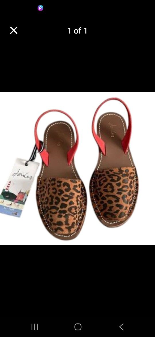 New In Box JOULES sandals Size 5