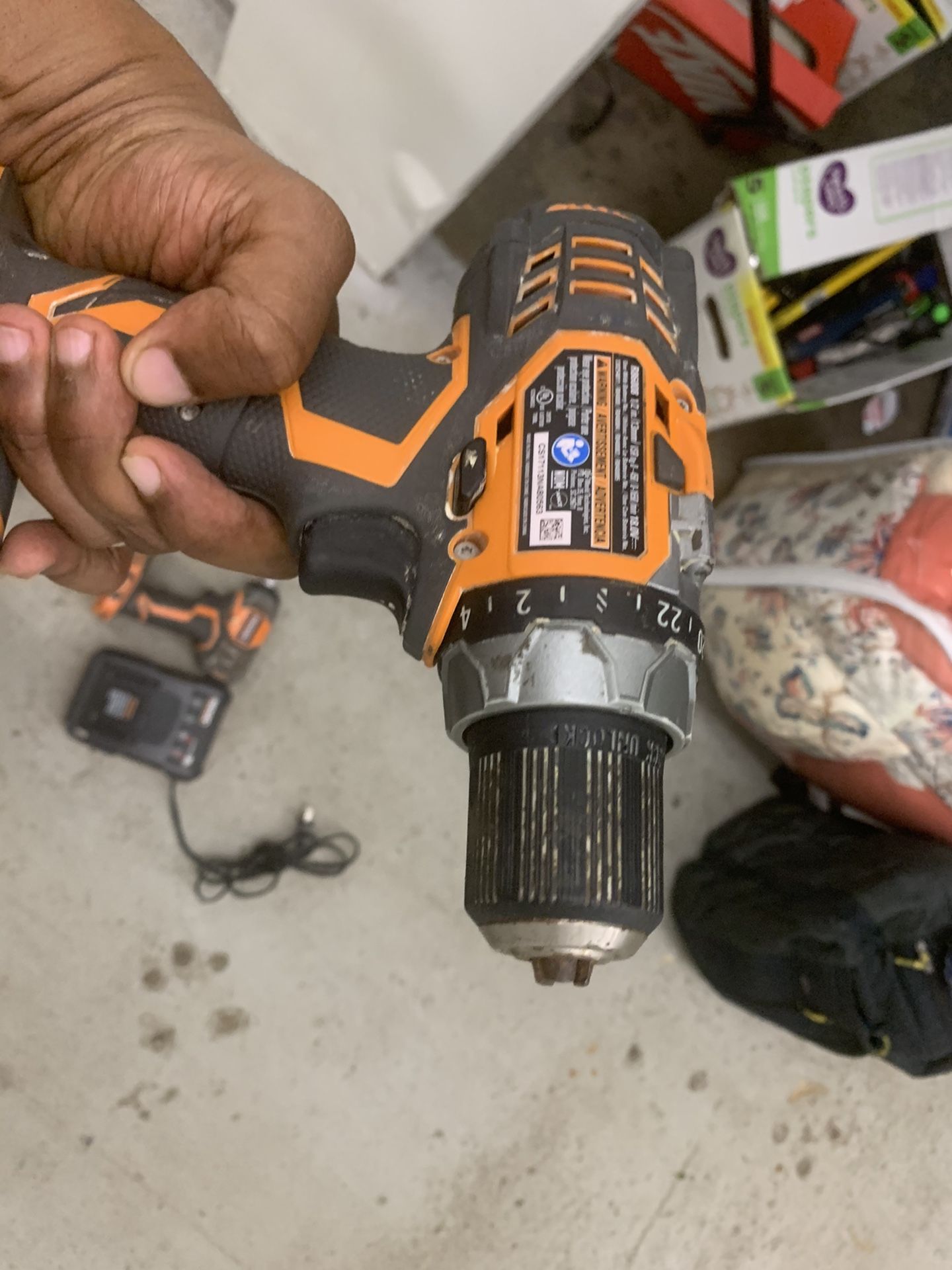 Ridgid tool set (No Batteries)