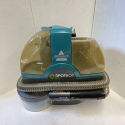 Bissell SpotBot Pet Portable Floor Carpet Cleaner Model 21143 - Blue - Tested
