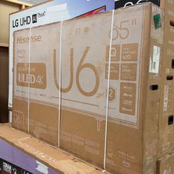 65” Hisense ULED U6 4K UHD Smart Tv 