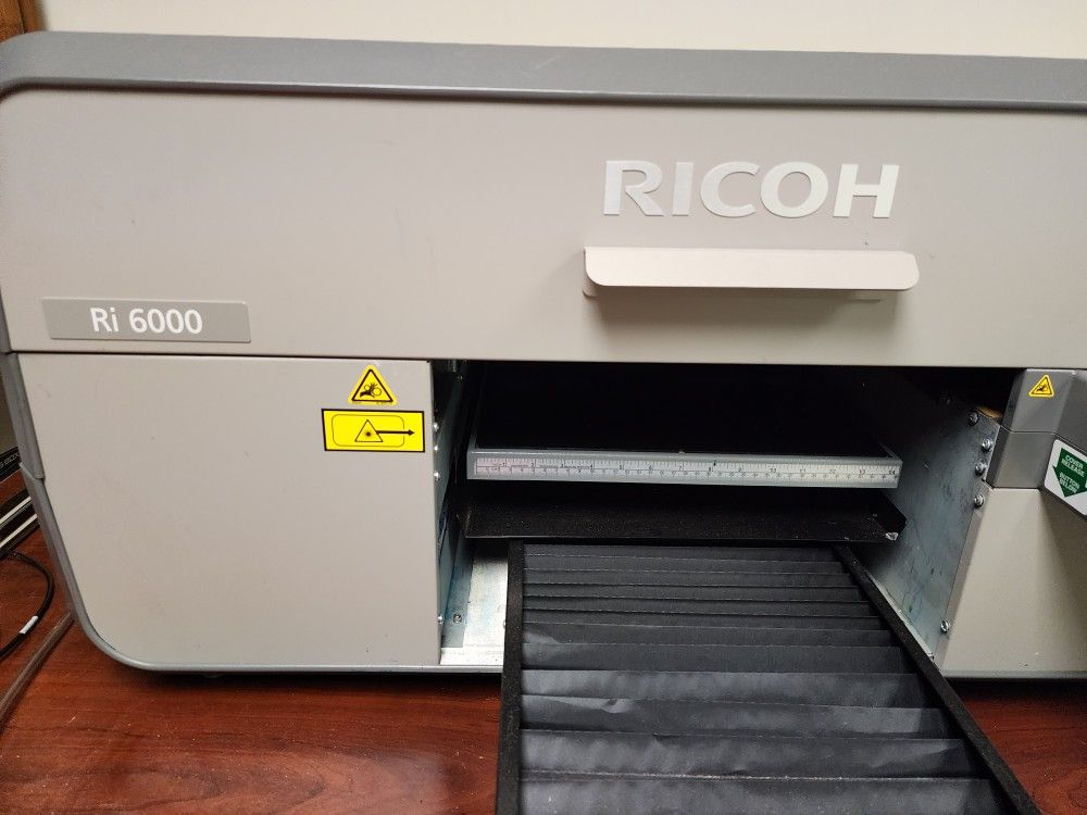 Ricoh Ri 6000 - DTG Printer - $900 (Heavy, Bring a dolly)