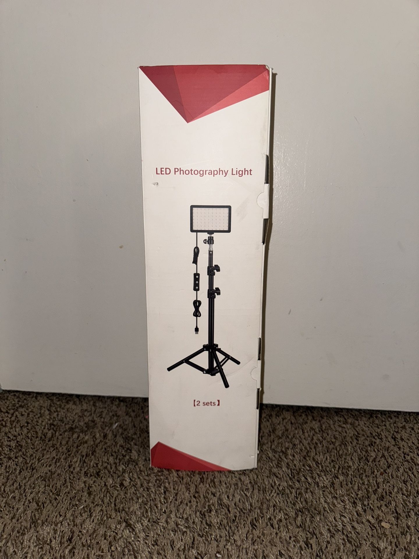 photography LED light set 