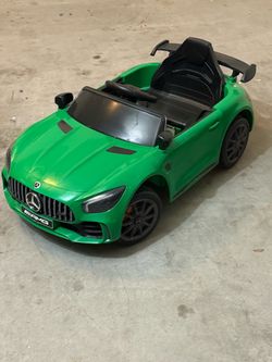 Green Mercedes power Wheels