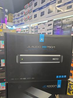 JL Audio HD Series HD750/1
Mono subwoofer amplifier — 750 watts RMS x 1