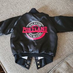 Toddler Portland Trailblazers Jacket Like Brand New.