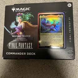 Magic The Gathering X final Fantasy: Terra Commander Deck