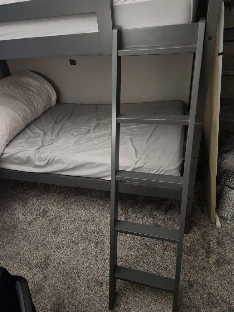 Wooden twin Bunk Beds