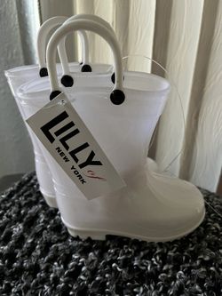 KIDS SZ 5 Toddler Rain Boots NEW