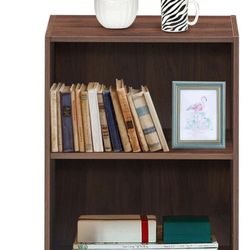 Costway 2 Tier Open Shelf Night Stand End Table Sofa Side Storage Display