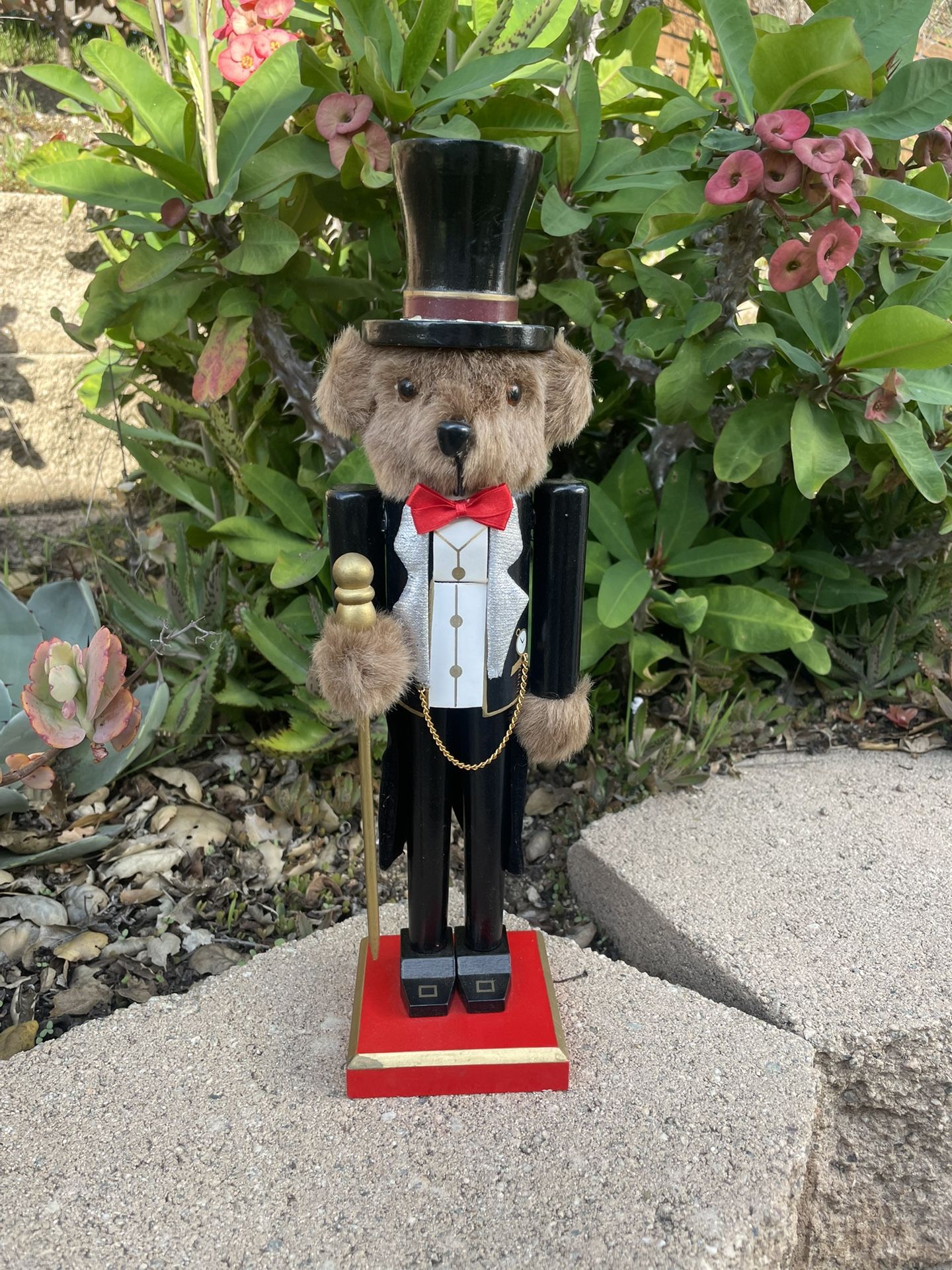 Teddy Bear 🧸 Christmas Nutcracker 11”