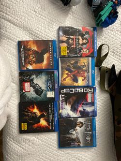 7 Blu-ray movies $40
