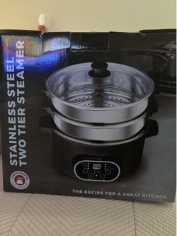 Stainless Steel 2 Tier Steamer