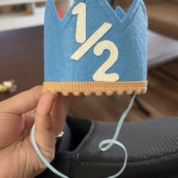 Half Birthday Crown 