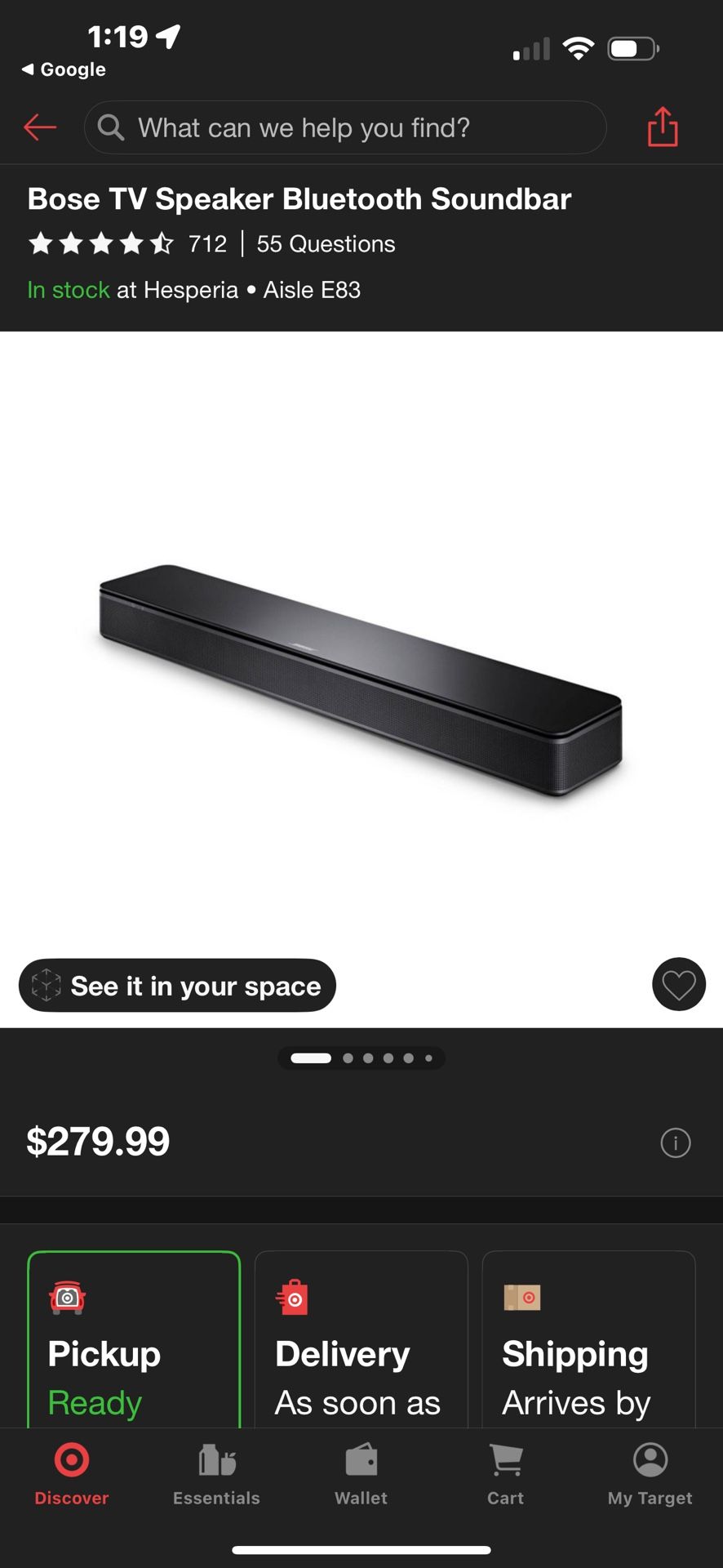Bose Solo Soundbar 2 New In The Box