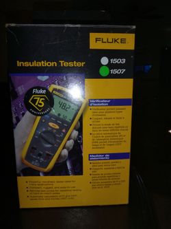 Fluke insulation tester 1507