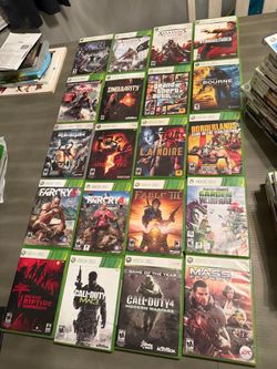 Xbox 360 $10 each lee la descripción