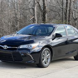 2015 Toyota Camry Se Rebuild Title 