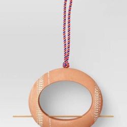 Outdoor Terracotta Circle ⭕️ Bird Feeder 