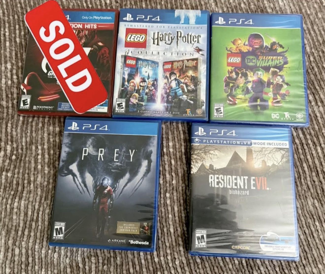 PS4 Games - Various, See Description