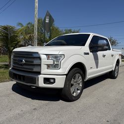 2017 FORD F150 PLATINUM SUPERCREW CAB