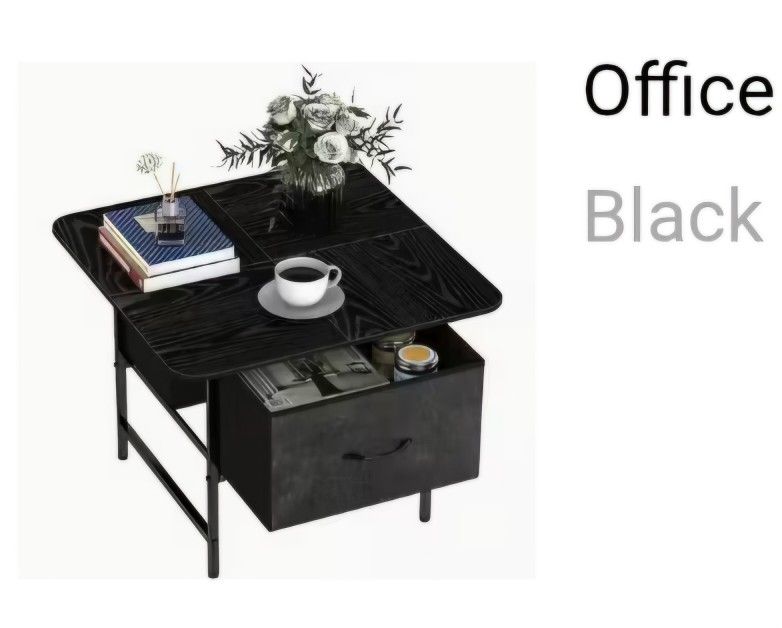 Side Table With Drawers