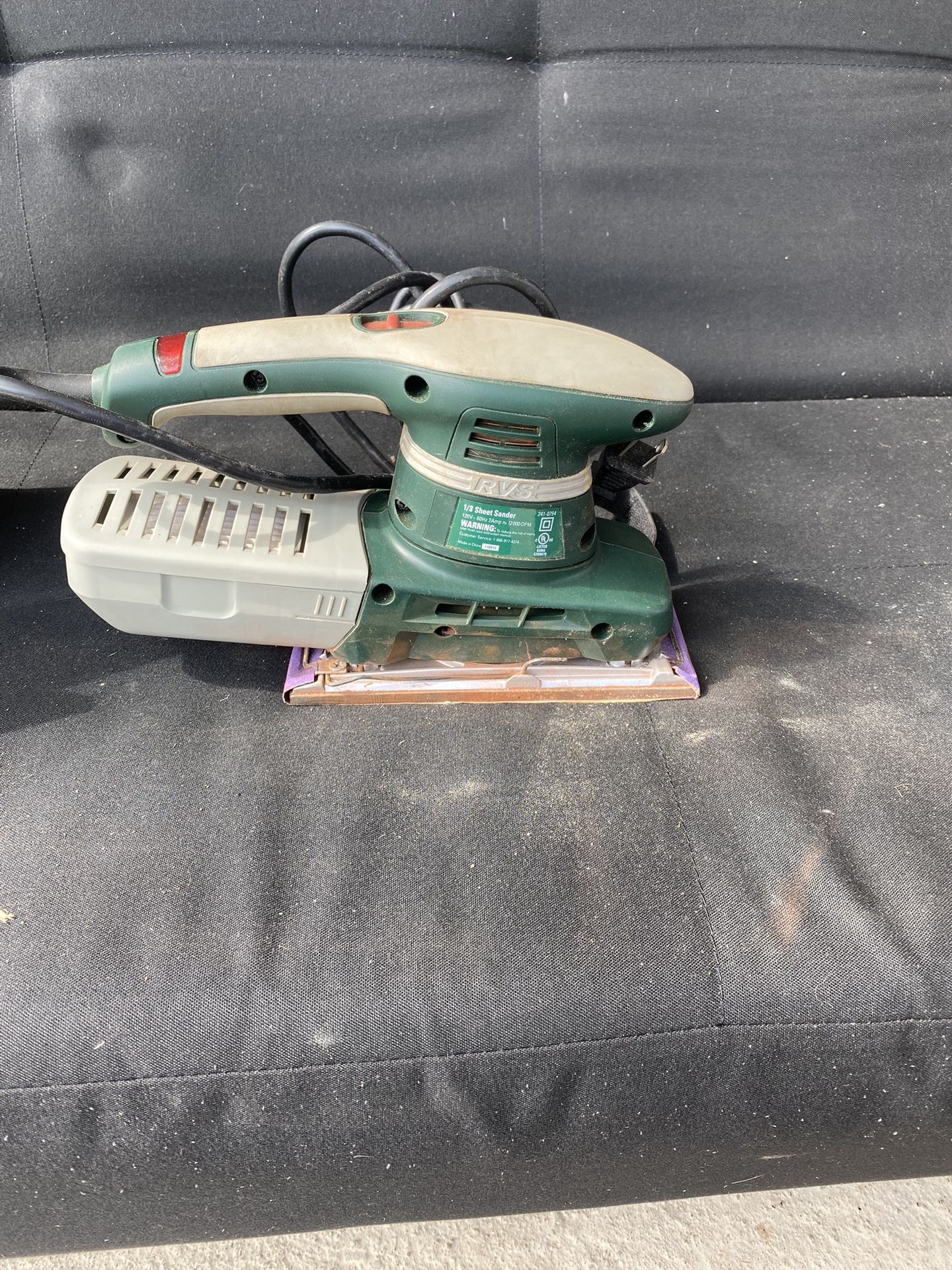 master force 1/3 sheet sander