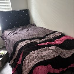 Black Twin Bed Frame With Box Spring 