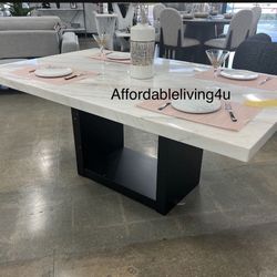 Genuine Marble Dining Table Brand New In Box 