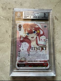 weiss schwarz waifu hunter graded card