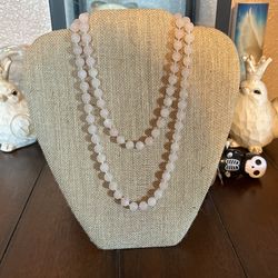Rose Quartz Necklace