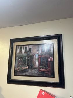 Ruane Manning "Courtyard Ambiance" painting