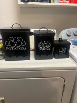 Black containers