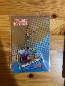 Round 1 One Piece Keychain Franky & Jinbe Round1 Exclusive Keychain Brand New Sealed $10 Meet Up In Irving @dfwgoods