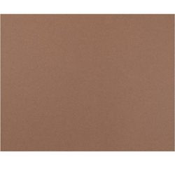 Pacon® PAC54691 4-Ply Railroad Board, Brown, 22" x 28", 25 Sheets