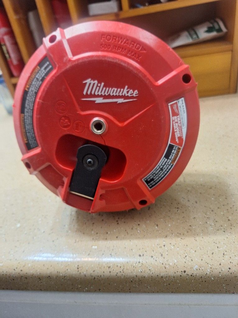 Milwaukee TRAPSNAKEâ„¢ 25' Auger with CABLE DRIVE