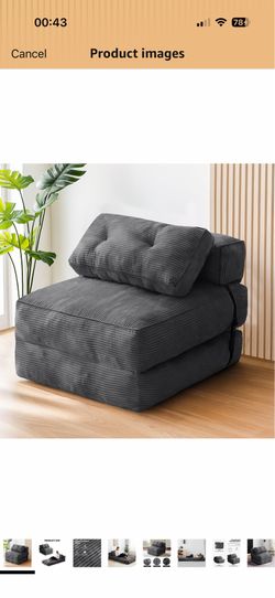 Folding S O F A (Dark Gray)