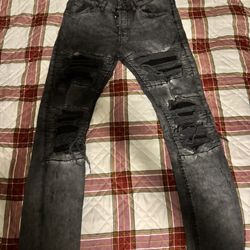 Black Rip Jeans