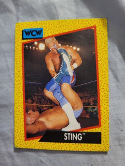 WCW Sting Card 