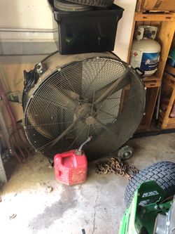 Large Industrial Drum Fan
