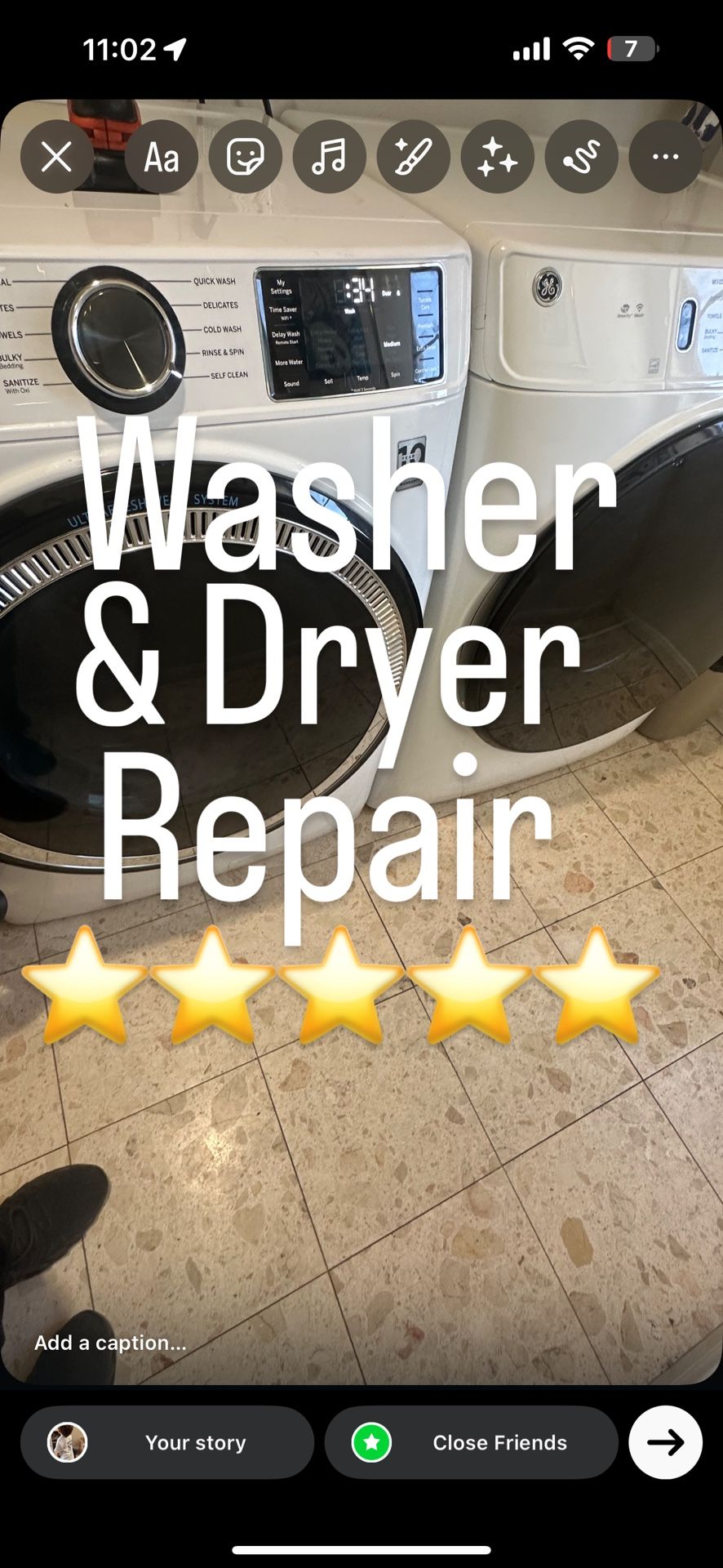 Washer And Dryer Repair