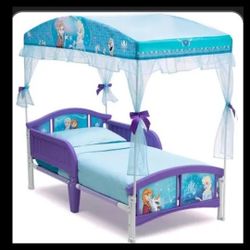 Brand New Girls Frozen Bed With Mattress 