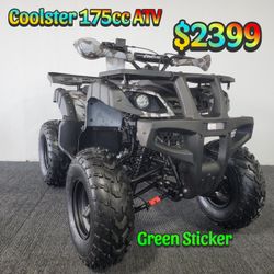 ATV For Sale in Sacramento! Utility 175cc Quad – CA Legal, Automatic with Reverse Fully Assembled & Ready to Ride Today!