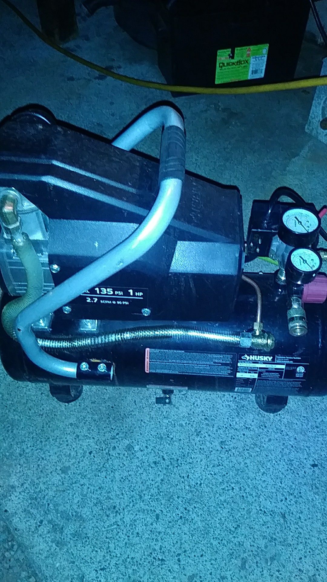 4 gallon Husky air compressor