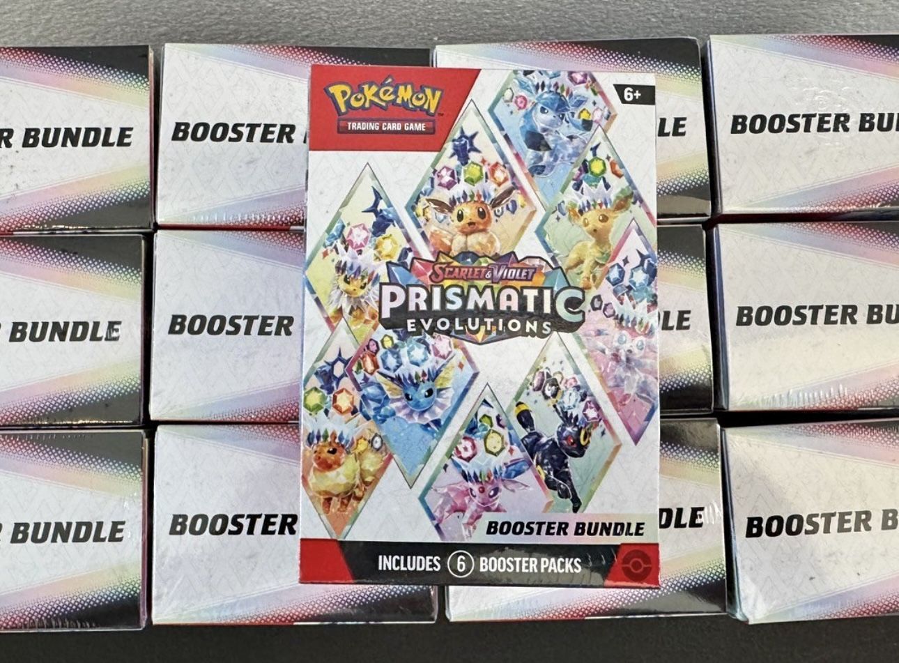 Prismatic Evolutions Booster Bundle