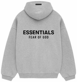 Essentials Hoodies Light Heather Grey
