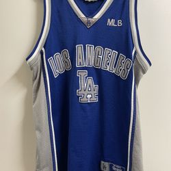 LA Dodgers Basketball Jersey 