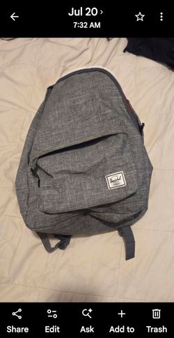HERSCHEL SUPPLY CO. Classic Raven Crosshatch Backpack - Heather Gray