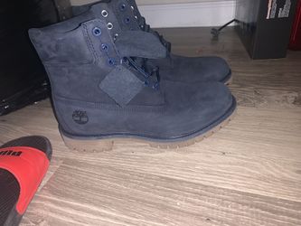 timberlands navy blue