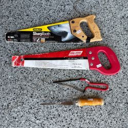 Hand Saws Different Sizes 
